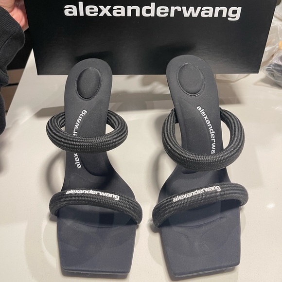 Alexander Wang Shoes - Alexander Wang Authentic Heels. Blk/wht Size:40 Fits for someone who is a size 9